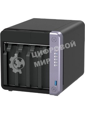 Сетевое хранилище NAS Qnap TS-432X-4G 4-bay настольный Alpine AL-524
