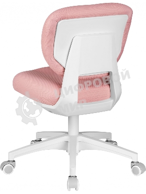 Кресло Cactus CS-CHR-3594PK розовый, ткань, 75 кг, механизм качания