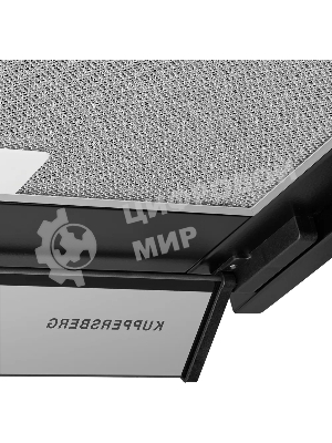 Вытяжка встраиваемая Kuppersberg Nancy S 90 черный, 90 см, 850 куб. м/ч, 42 дБ