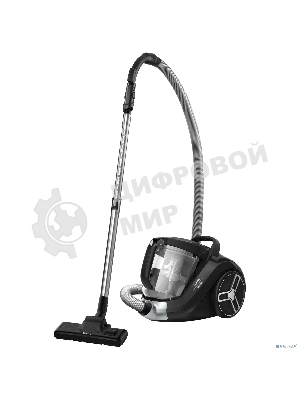 Пылесос Tefal Compact Power XXL TW4825EA, черный, 550/550 Вт, уборка сухая, пылесборник контейнер 2.5 л