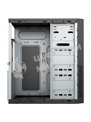 Компьютерный корпус MidiTower Powerman DA812BK черный PM-500ATX-F 2хUSB 2.0+2хUSB 3.0 Audio ATX