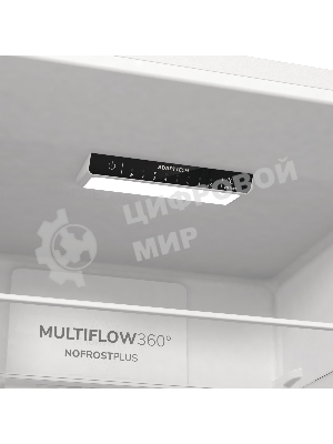 Холодильник Gorenje NRK6201EW4 белый двухкамерный 235/96 л морозилка снизу, No Frost