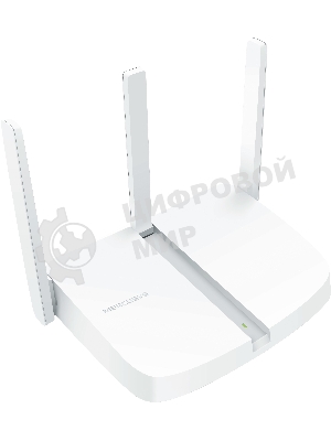 Маршрутизатор Mercusys MW305R Wi-Fi роутер 300 Мбит/с 2,4 ГГц, 1 порт WAN 10/100 Мбит/с + 4 порта LAN 10/100 Мбит/с, 2 фиксированные антенны