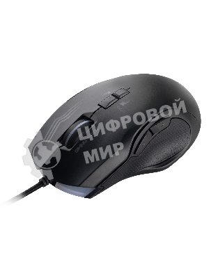 Мышь проводная GMNG 930GM черный, 12800 dpi, USB, кнопки - 7