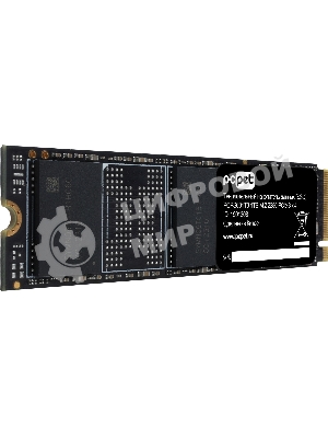 Накопитель SSD PC PET PCPS001T3, 1Tb, PCIe 3.0 x4, M.2 2280, NVMe, R/W 2000/1600