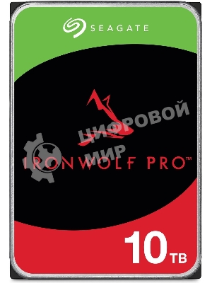 Жесткий диск Seagate SATA-III 10Tb ST10000NT001 NAS Ironwolf Pro 512E (7200rpm) 256Mb 3.5