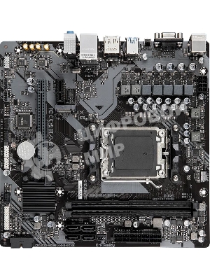 Материнская плата Gigabyte B650M S2H (V1.2/V1.4), AM5, AMD B650, 2xDDR5, 4xSATA, 1xM.2, 1xPCI-E 4.0 x16, 3xUSB-A 3.2 Gen 1, 1xUSB-C 3.2 Gen 1, 1x 1Gb LAN, 3x3.5 мм, 7.1, Micro-ATX