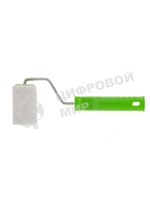 Валик Сибртех велюр с ручкой, 65 мм, ворс 2 мм, D - 36 мм, D ручки - 6 мм