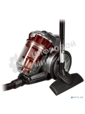 Пылесос SUPRA VCS-2024 серый, 230/2000 Вт, уборка сухая, пылесборник контейнер 2 л