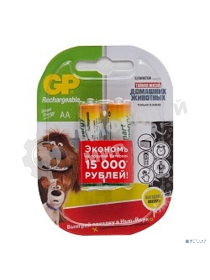 Аккумулятор GP Smart Energy 100AAHCSV AA NiMH 1000mAh (2шт)