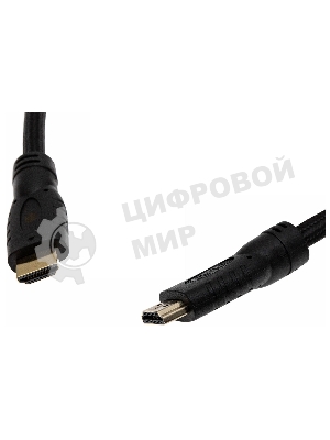 Кабель аудио-видео Cactus CS-HDMI.2-10 HDMI (m)/HDMI (m) 10м. позолоченные контакты черный