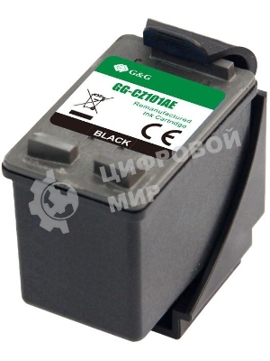 Картридж струйный G&G GG-CZ101AE 650 черный (18мл) для HP DeskJet 1010/10151515/1516