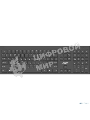 Клавиатура беспроводная Acer OKR300 черный USB (ZL.KBDEE.014)