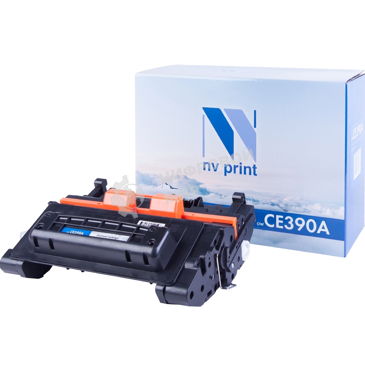 Картридж лазерный NVPrint совместимый HP CE390A для LJ M4555 (10000k)