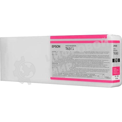Картридж струйный Epson C13T636300 пурпурный (700 мл) для Stylus 7700, 7890, 7900, 9700, 9890, 9900, WT7900