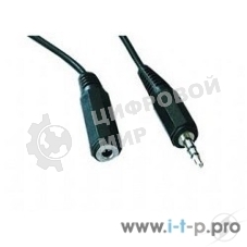 Кабель аудио удлинит. Gembird, Jack3.5, 5м