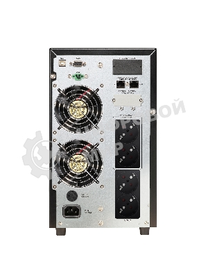 Источник бесперебойного питания CROWN On-Line CMUOA-350-2K EURO 2000VA/1800W, корпус металл, TOWER, АКБ 6*12V/7AH, PF-0.9, AVR 110-300V, порт RJ-11/45+USB/RS-232, EPO, розетки 4*EURO, входной кабель 2 м, вентилятор охлаждения, автомат, слот для SNMP, порт для доп. батарейных кабинетов, ПО