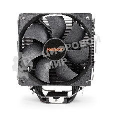 Кулер для процессора ExeGate Dark Magic EXX400-PWM серебристый, 120 мм, алюминий/медь, 2100 об/мин, 24 дБ, 4 pin, 140 Вт, 155 мм