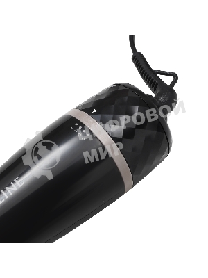 Фен-расческа Galaxy Line GL 4407 черный, 1200 Вт