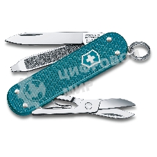 Нож перочинный Victorinox Classic Wild Jungle (0.6221.242G) 58мм 7 функций карт.коробка