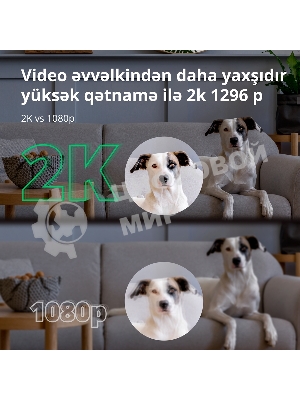 Камера AQARA Camera Hub G3/Камера+ управления/Управление жестами/Камера 360/2K 2304х1296p/Протокол связи:Zigbee/WiFi/Питание:USB-C/белый CH-H03