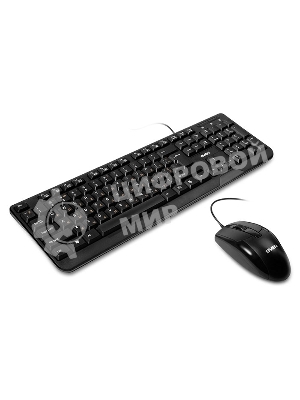 Комплект клавиатура + мышь SVEN KB-S330C черный (104+12Fn)+3кл, 1200DPI)