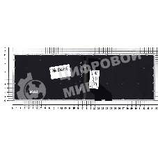 Клавиатура для ноутбука Acer Aspire R5-571T черная с подсветкой