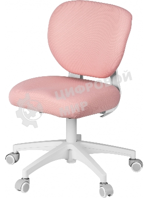 Кресло Cactus CS-CHR-3594PK розовый, ткань, 75 кг, механизм качания