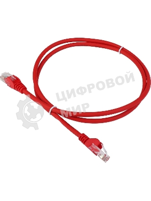 Патч-корд LSZH UTP кат.6, 2.0 м, красный