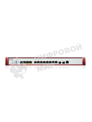 Межсетевой экран Zyxel USG FLEX 700H, Rack, 2xSFP+ (LAN/WAN), 2xRJ-45: 1/2.5/5/10G PoE+ (LAN/WAN), 2xRJ-45: 1/2.5G (LAN/WAN), 8xRJ-45: 1G (LAN/WAN), 1xUSB3.0 **