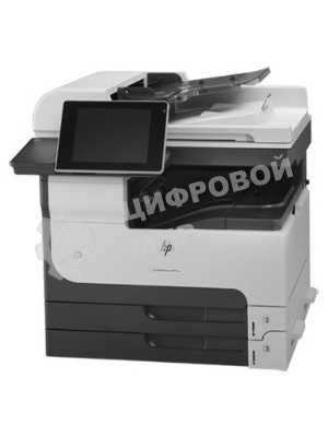 МФУ лазерное HP LaserJet Enterprise MFP M725dn (CF066A), A3, ч/б, печ. до 41 стр/мин., скан. до 50 стр/мин., 1200 x 1200 dpi (печать) 600x600dpi (скан.), USB, RJ-45, Air Print