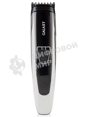 Набор для стрижки Galaxy Line GL 4154,черный с серебристым, аккумуляторный, лезвия из япон. нержав. стали, индикатор работы и заряда, вр. непрер. раб. 45 мин, регулировка длины стрижки (2; 5; 10; 15мм), нож шириной 41 мм, триммер шир. 25 мм, головка вращ. на 360