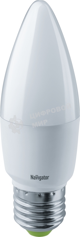 Лампа светодиодная Navigator NLL-C37-8.5-230-4К-E27-FR