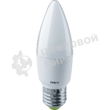 Лампа светодиодная Navigator NLL-C37-8.5-230-4К-E27-FR