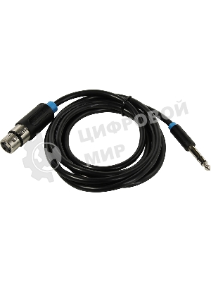 Кабель Vention аудио Jack 6.5 M/XLR F - 2м