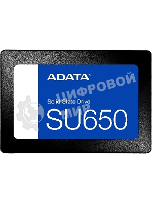 Накопитель SSD ADATA Ultimate SU650, 2000 Gb, SATA, 2.5