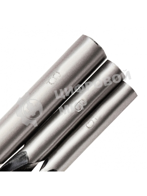 Набор сверл Sparta по бетону 5-6-8 мм, металлу 5-6-8 мм, дереву 5-6-8 мм, 9 шт. цилин. хвостовик