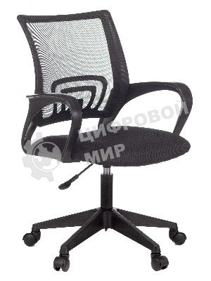 Кресло Бюрократ CH-695NLT/BLACK черный, сетка, 120 кг, механизм качания