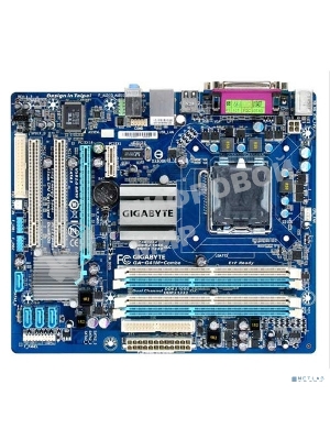 Материнская плата Gigabyte GA-G41M-COMBO-GQ (rev.3), LGA 775, Intel G41, 4xDDR2/DDR3, 4xSATA, 1xPCIe 1.1 x16, 1xPCIe 1.1 x1, 1xVGA, 1x 1Gb LAN, 4xUSB 2.0, 3x3.5 мм, 5.1, Micro ATX