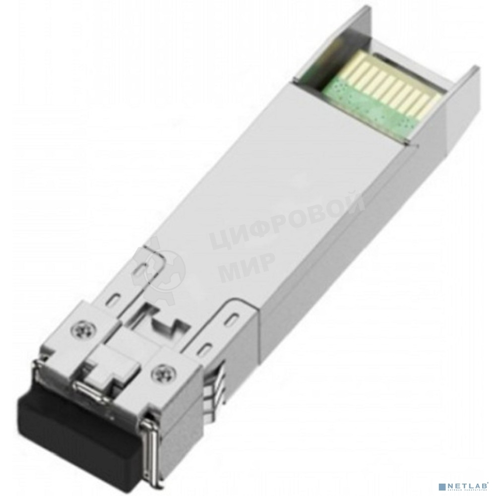 Оптический трансивер NTSS Модуль SFP, 1,25Gbит/с, разъем LC, рабочая длина волны 1550/1310нм, SM, WDM, дальность до 20км, ОБ 14дБ, DDM NTSS-SFP-1.25G-53-20LD