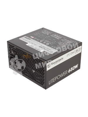 Блок питания Thermaltake Litepower (PS-LTP-0650NPCNEU-2), 650Вт, 120мм, черный