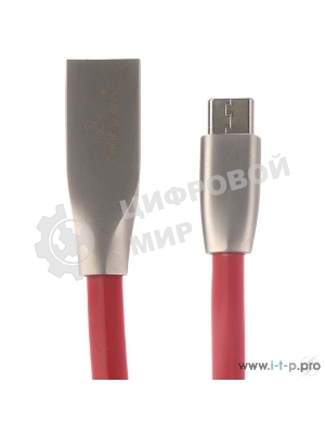 Кабель USB2.0 Cablexpert CC-G-USBC01R-1M, AM/Type-C, серия Gold, длина 1м, красный, блистер