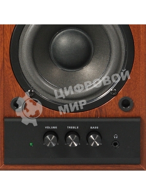 Акустическая система SVEN SPS-702 2.0 коричневый/орех 40Вт