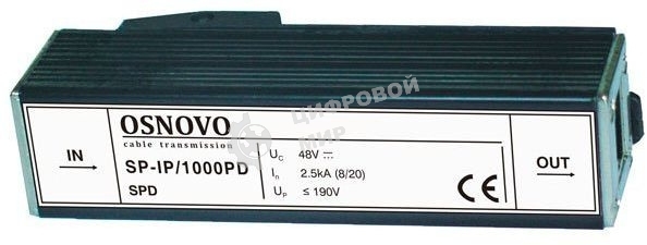 Грозозащита Osnovo SP-IP/1000PD
