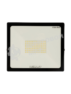 Прожектор светодиодный Rexant 605-005 100 Вт 200–260В IP65 8000 лм 6500 K холодный свет