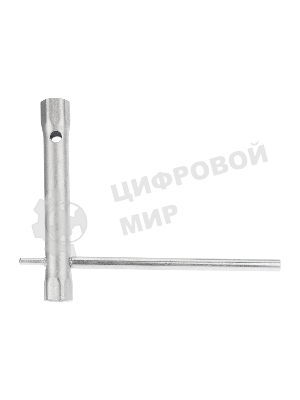 Набор ключей-трубок торцевых Rexant 6х22 мм, вороток, оцинкованные, 10 шт.