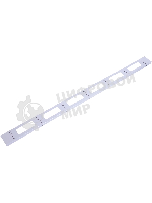 Вертикальный кабельный органайзер для стойки внешний с окнами, ширина 95мм 42U (ВКО-СТК-42)