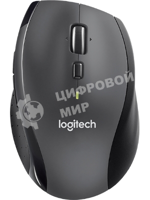 Мышь беспроводная Logitech M705 черный, 1000 dpi, радиоканал, USB, кнопки - 7