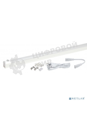 Линейный светодиодный светильник ЭРА LLED-02-12W-4000-MS-W 12Вт 4000K L872мм с датчиком движения