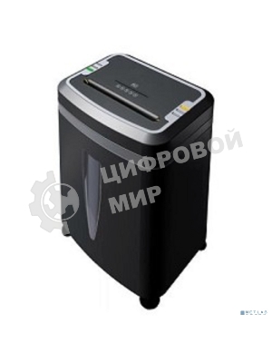 Шредер Office Kit S145 (секр.P-5)/фрагменты/8лист./20лтр./скрепки/скобы/пл.карты/CD